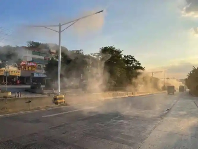 揚塵管控，無(wú)錫宜興“抑”塵不染